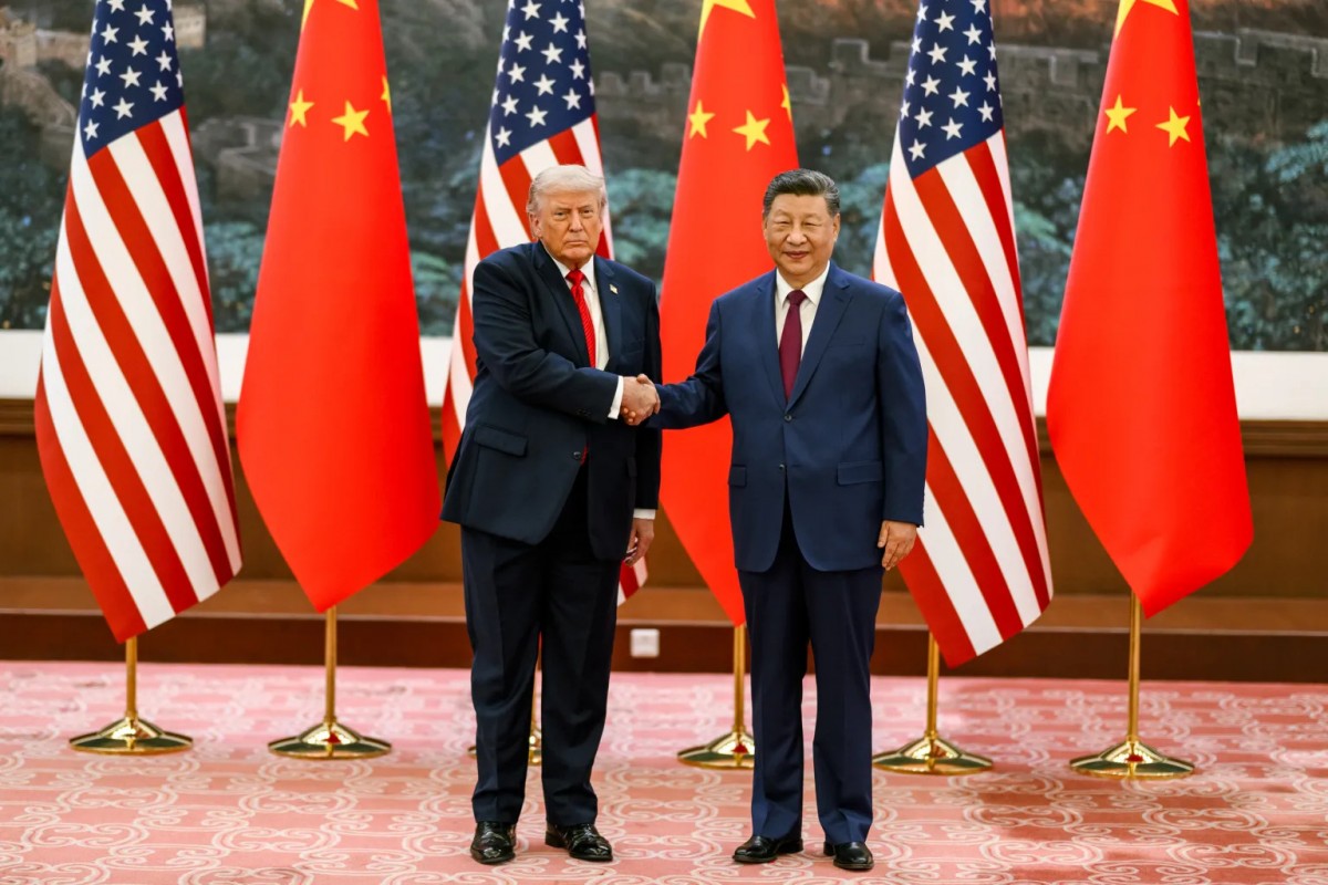 Tổng thống Mỹ Donald Trump và Chủ tịch Trung Quốc Tập Cận Bình tháng 5/2026. Ảnh: Nhà Trắng
