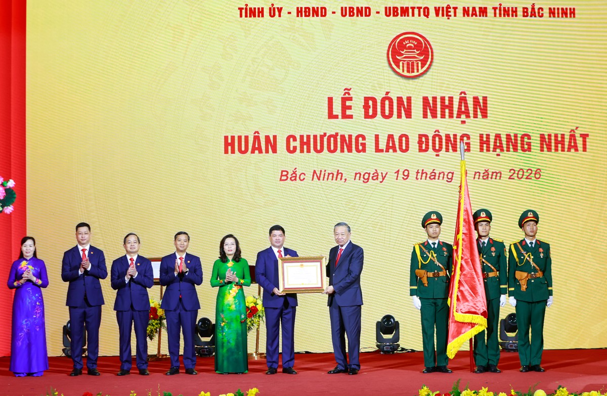 Công bố Nghị quyết của Quốc hội về thành lập thành phố Bắc Ninh