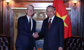 Tổng Bí thư, Chủ tịch nước tiếp lãnh đạo một số tập đoàn Hoa Kỳ