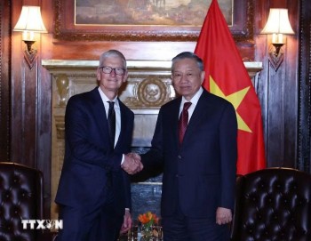 Tổng Bí thư, Chủ tịch nước tiếp lãnh đạo một số tập đoàn Hoa Kỳ