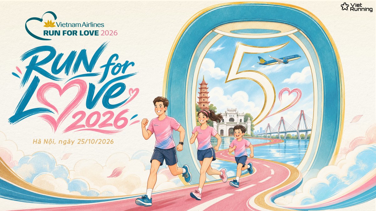 Run For Love 2026 dự kiến quy tụ khoảng 1.800 vận động viên tại Không gian Văn hóa Sáng tạo Tây Hồ. Ảnh: VNA