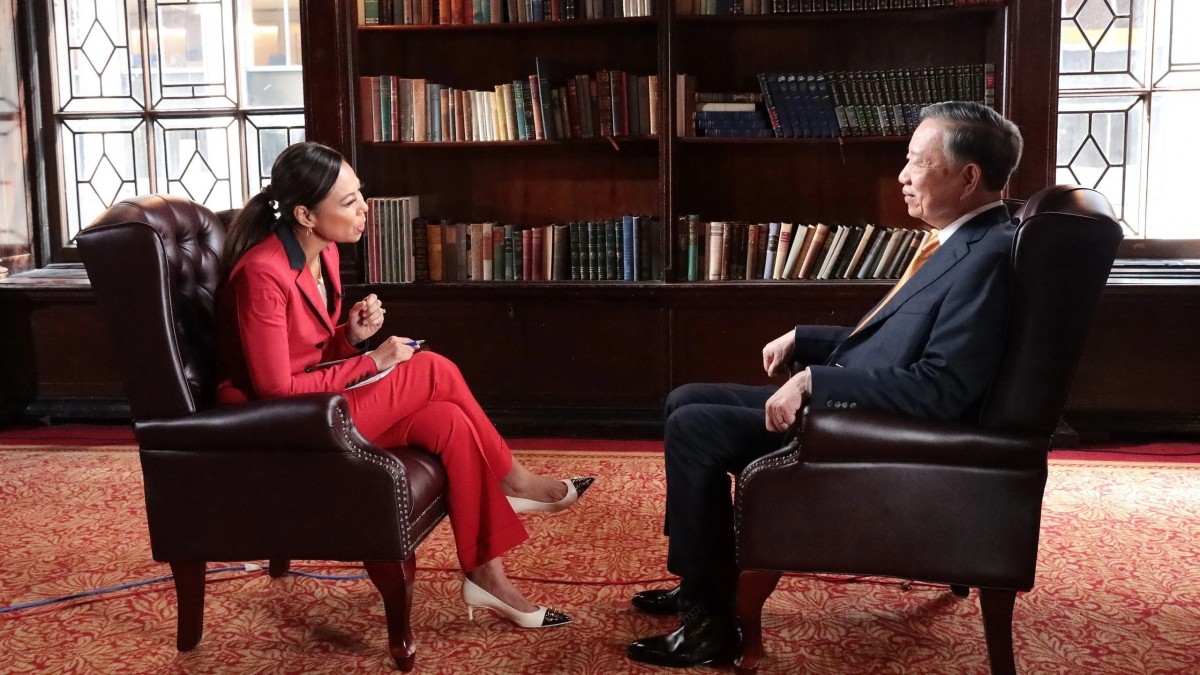 Tổng Bí thư, Chủ tịch nước Tô Lâm trả lời phỏng vấn Bloomberg TV