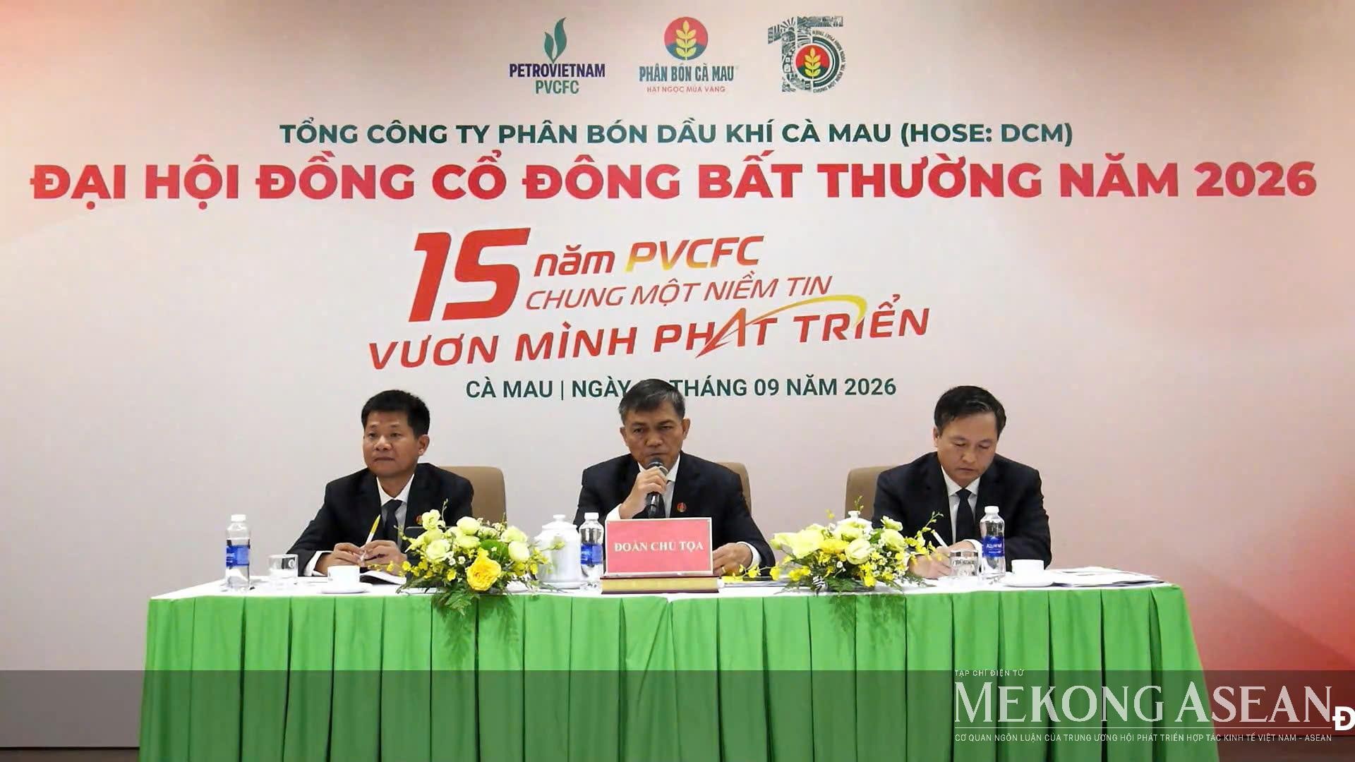 Phân bón Cà Mau tham vọng dẫn đầu về công nghệ sinh học, chế biến nông sản