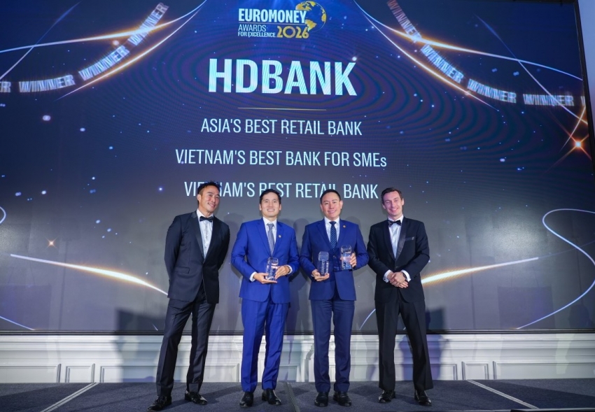 Một ngân hàng Việt lần đầu được trao giải 'Ngân hàng Bán lẻ tốt nhất châu Á 2026'