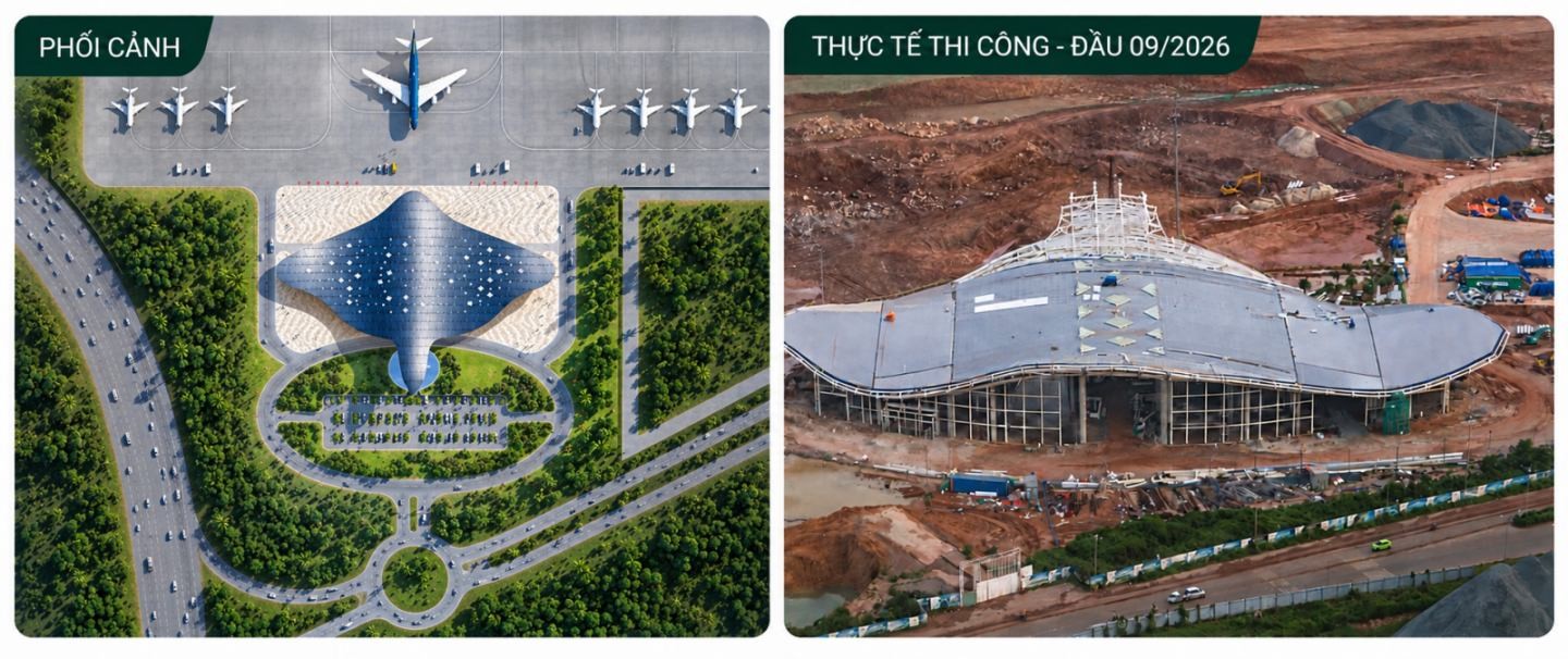 Diện mạo loạt công trình APEC ở Phú Quốc sau một năm thi công