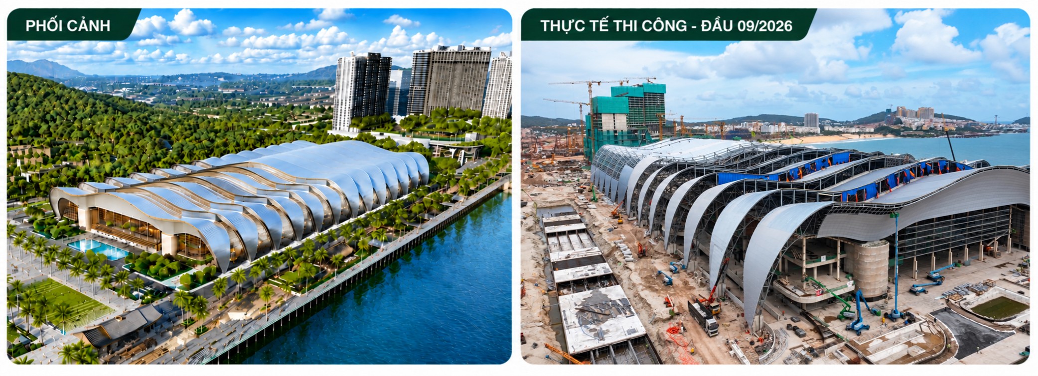 Diện mạo loạt công trình APEC ở Phú Quốc sau một năm thi công