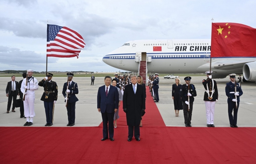 Ông Trump tiết lộ cảm nhận khi đón ông Tập Cận Bình tại sân bay