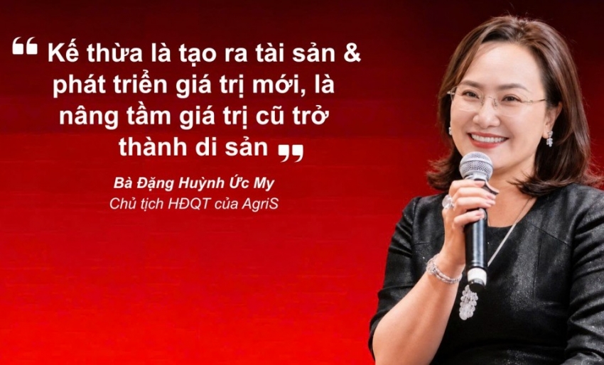 Chủ tịch AgriS Đặng Huỳnh Ức My: 