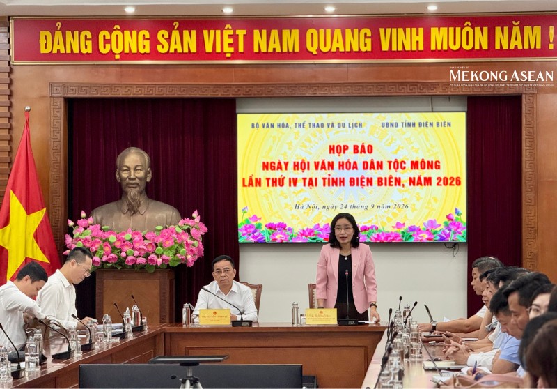 họp báo giới thiệu Ngày hội văn hóa dân tộc Mông lần thứ IV tại tỉnh Điện Biên năm 2026.