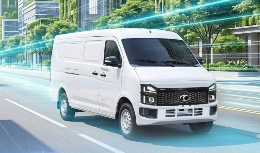 Thaco Auto đưa xe tải van điện TOWNER E vào phân khúc logistics đô thị
