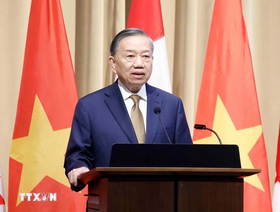 Tổng Bí thư, Chủ tịch nước Tô Lâm nhấn mạnh các phương hướng lớn trong thời gian tới - Ảnh: TTXVN