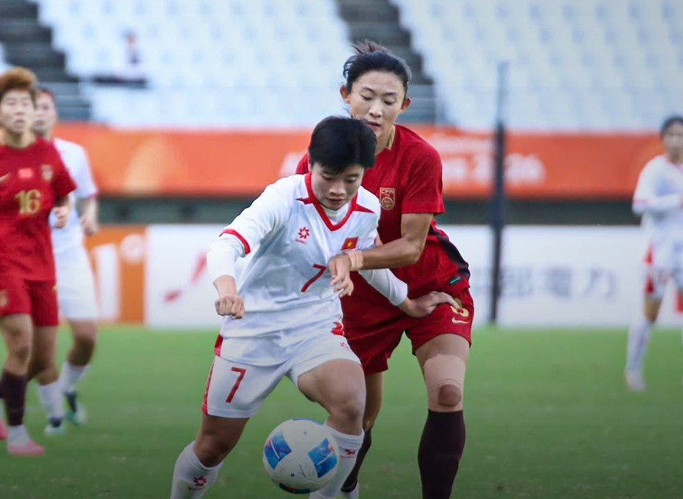 Tuyển nữ Việt Nam thua sát nút Trung Quốc tại Tứ kết ASIAD 2026