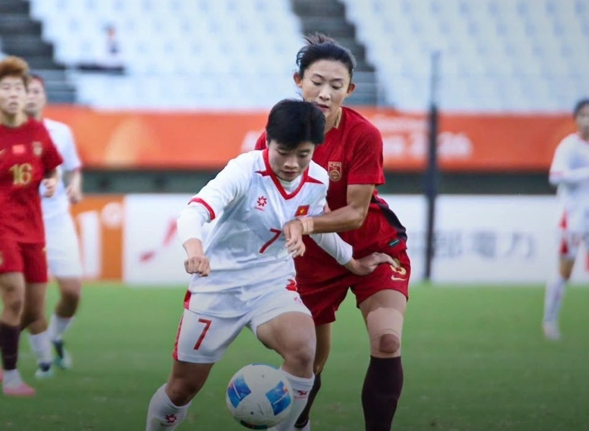 Tuyển nữ Việt Nam thua sát nút Trung Quốc tại Tứ kết ASIAD 2026