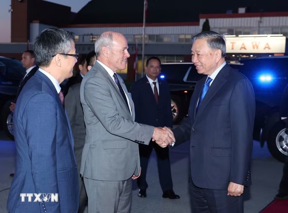 Tổng Bí thư, Chủ tịch nước kết thúc tốt đẹp chuyến thăm cấp Nhà nước tới Canada