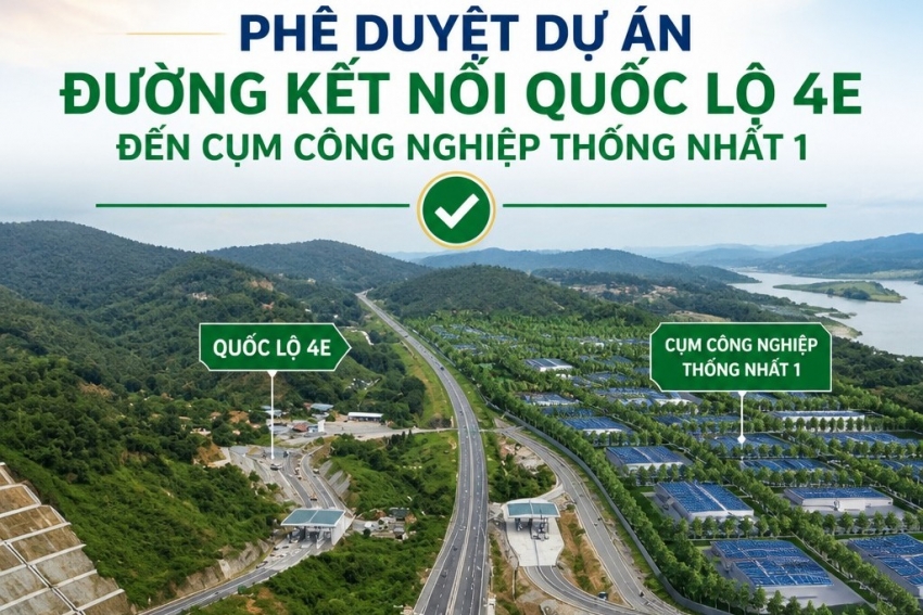 Lào Cai rót 130 tỷ đồng mở đường lớn vào Cụm công nghiệp Thống Nhất 1