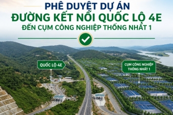 Lào Cai rót 130 tỷ đồng mở đường lớn vào Cụm công nghiệp Thống Nhất 1