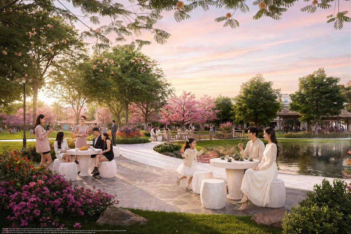 Sáng ở nội đô, chiều về bên biển: Chuẩn sống nghỉ dưỡng ở Vinhomes Green Paradise