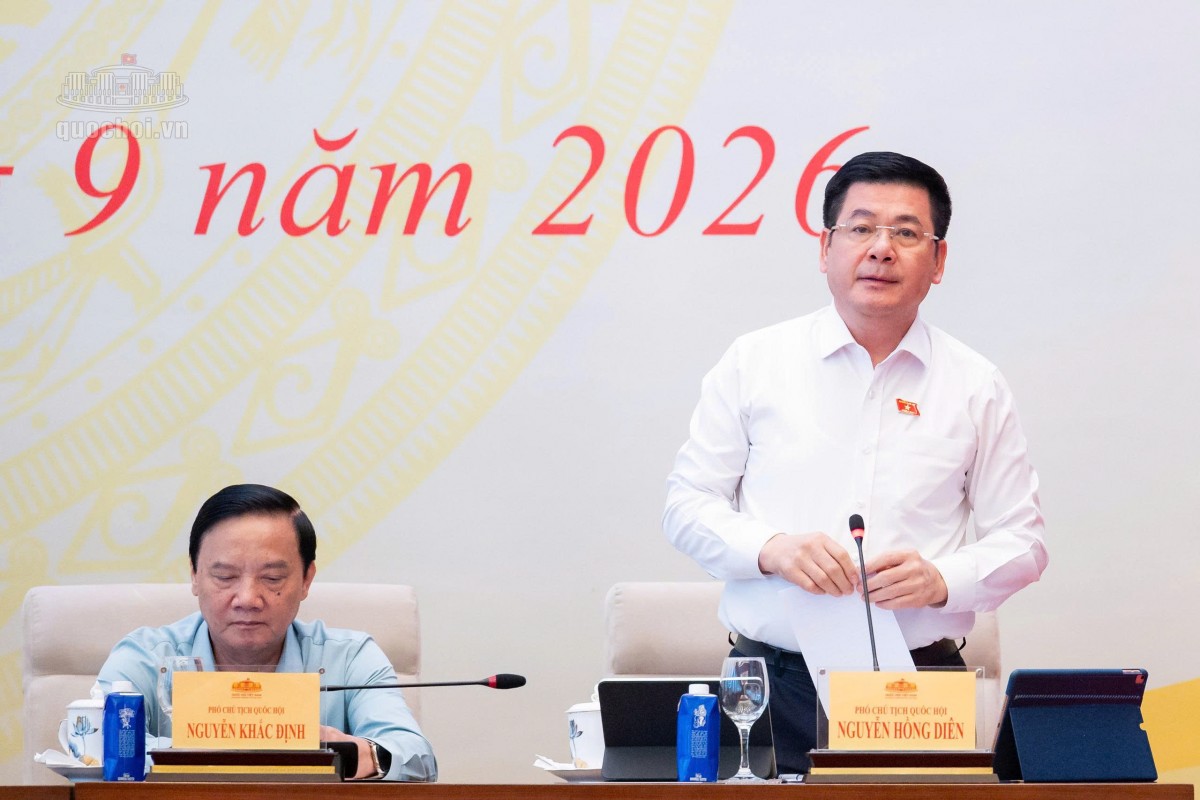  Phó Chủ tịch Quốc hội Nguyễn Hồng Diên