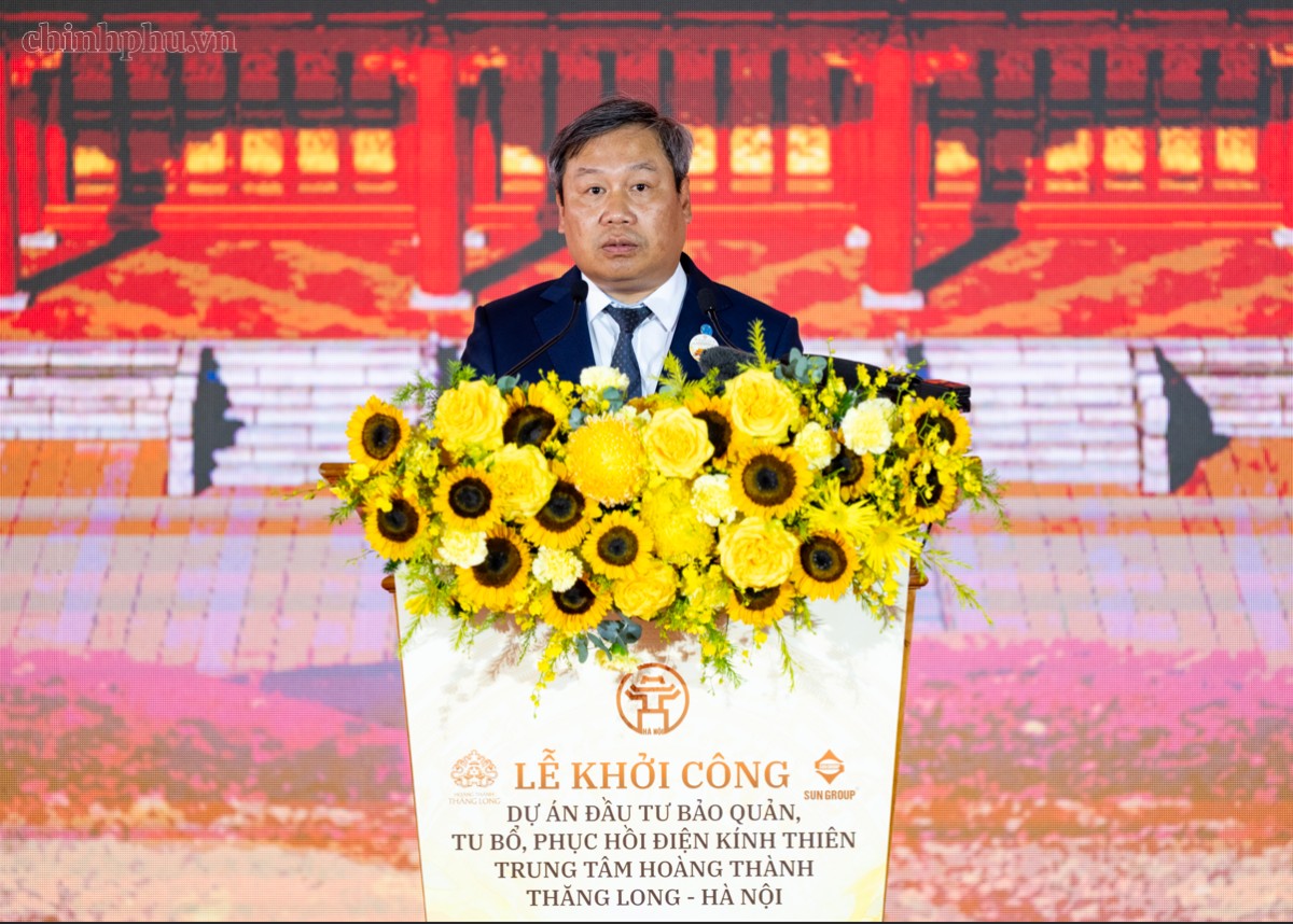 Hà Nội khởi công dự án phục hồi Điện Kính Thiên