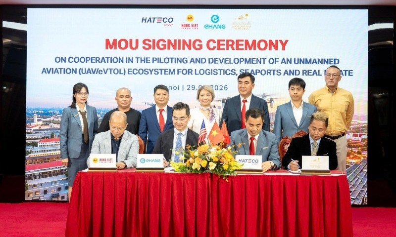 Hateco hợp tác nghiên cứu phát triển hệ sinh thái hàng không không người lái