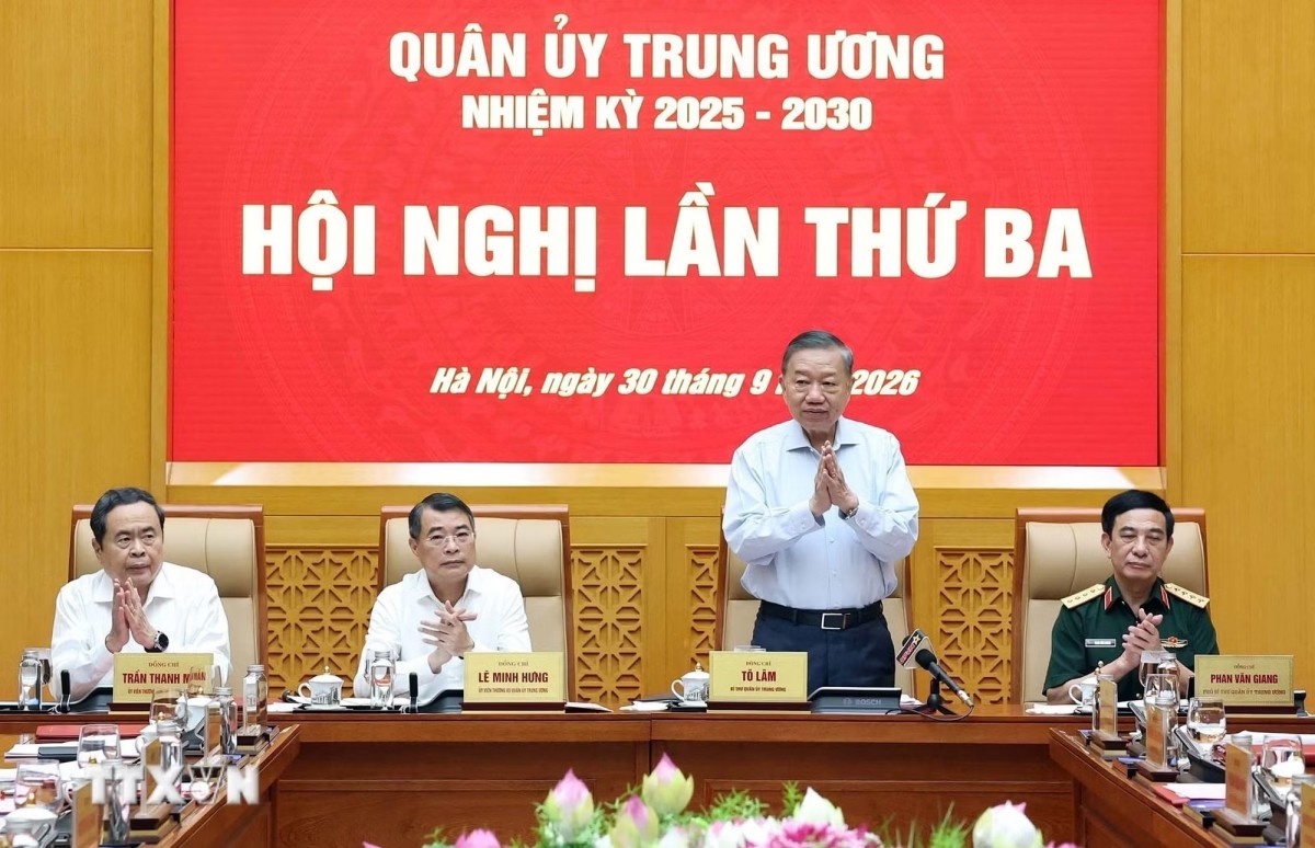 Tổng Bí thư, Chủ tịch nước Tô Lâm chủ trì Hội nghị Quân ủy Trung ương