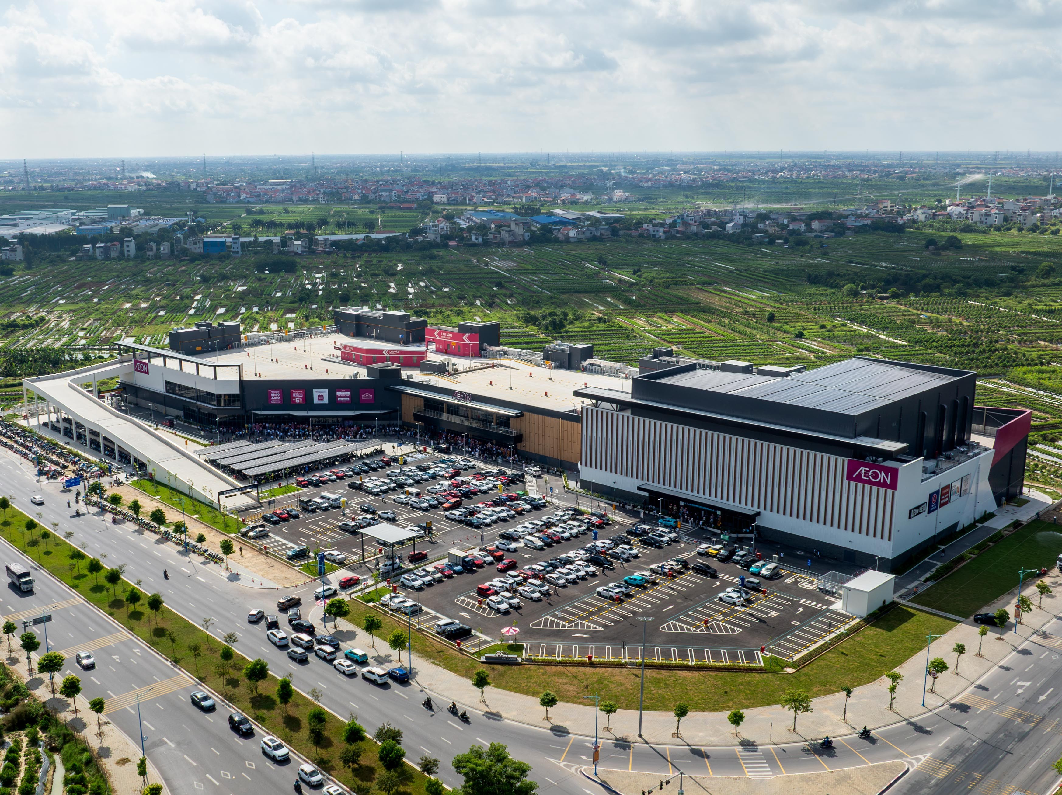 Khai trương trung tâm AEON quy mô vừa đầu tiên tại Đồng bằng sông Hồng