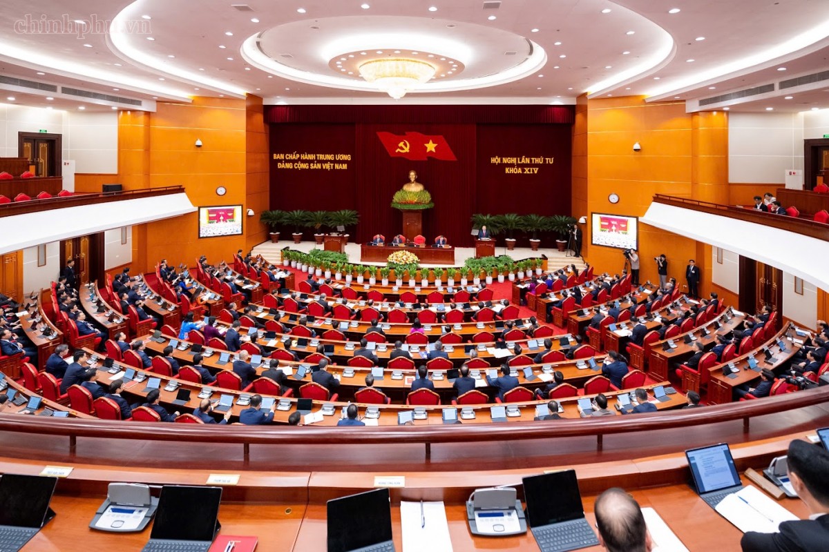 Tổng Bí thư, Chủ tịch nước phát biểu khai mạc Hội nghị Trung ương 4 khóa XIV
