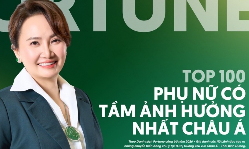 Bà Đặng Huỳnh Ức My lần thứ hai liên tiếp vào Top 100 phụ nữ quyền lực nhất châu Á