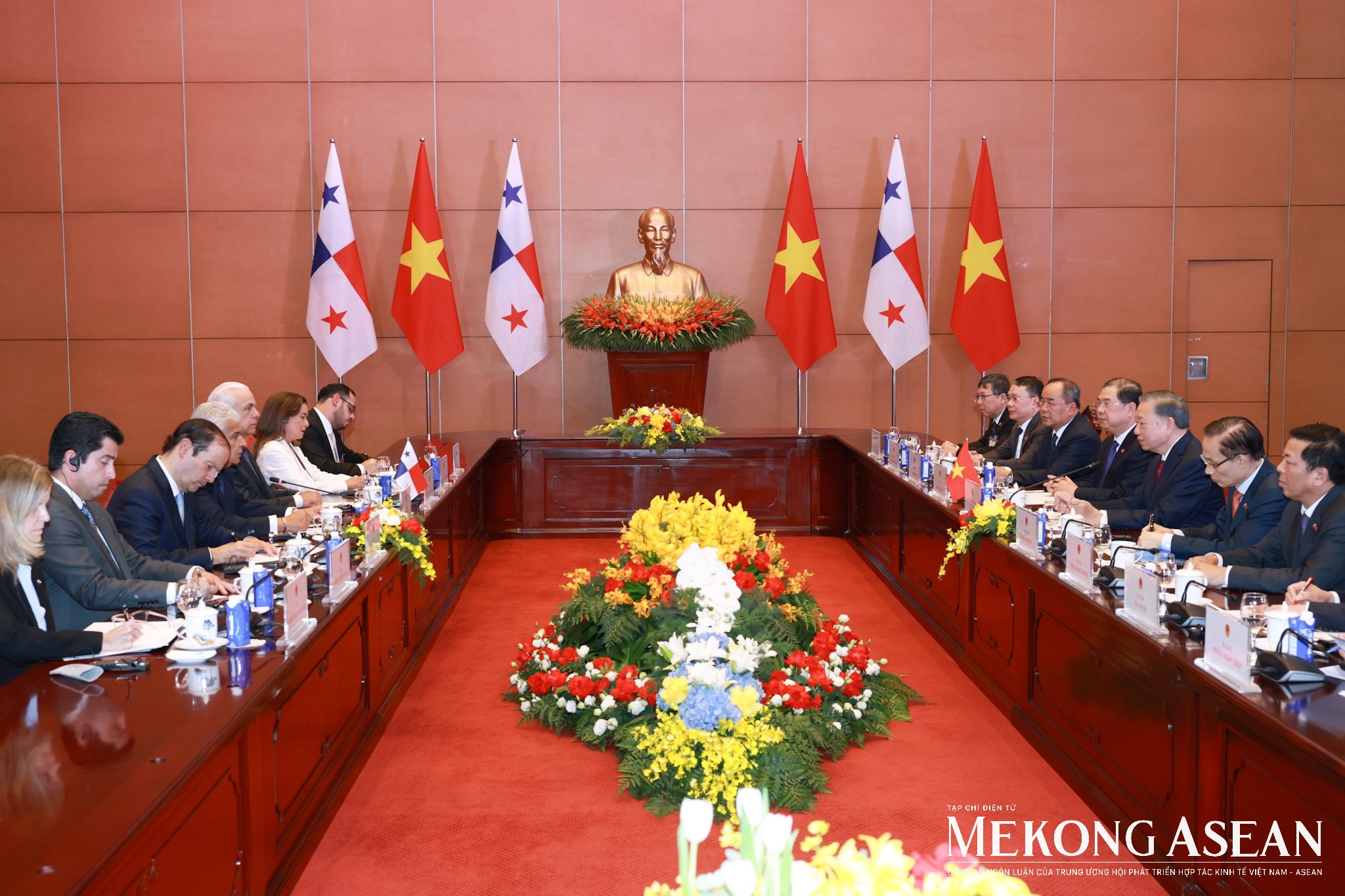 Tổng Bí thư, Chủ tịch nước Tô Lâm chủ trì lễ đón Tổng thống Panama