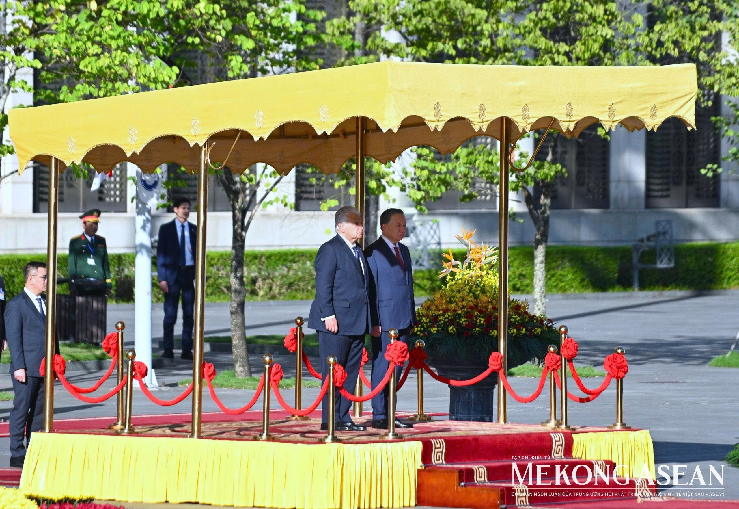 Tổng Bí thư, Chủ tịch nước Tô Lâm chủ trì lễ đón Tổng thống Panama