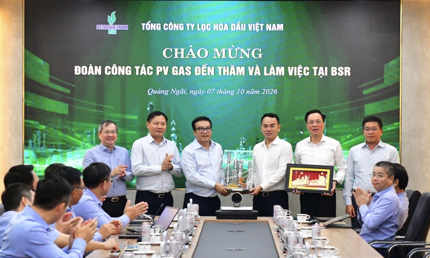 PV GAS và BSR tăng cường hợp tác, gia tăng giá trị từ liên kết chuỗi