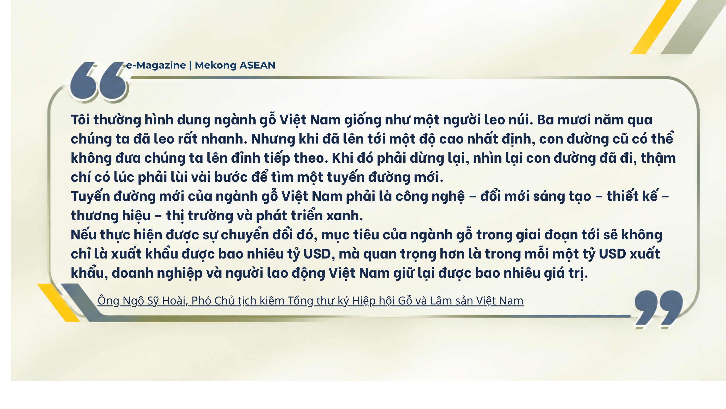 Đi tìm động lực tăng trưởng cho ngành gỗ