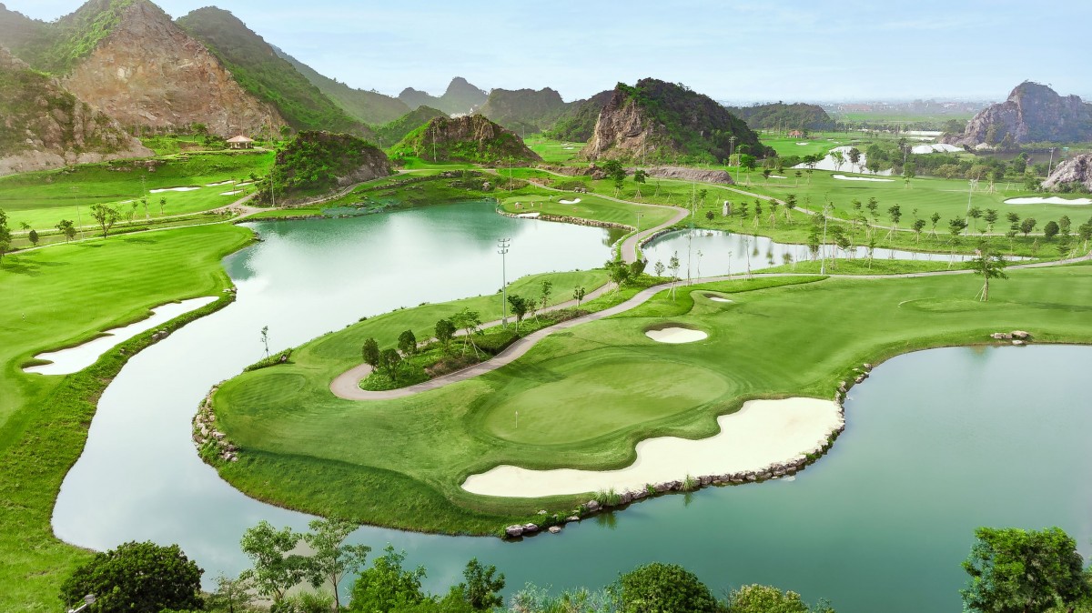 Legend Valley Country Club hoàn thiện 36 hố gôn tiêu chuẩn quốc tế
