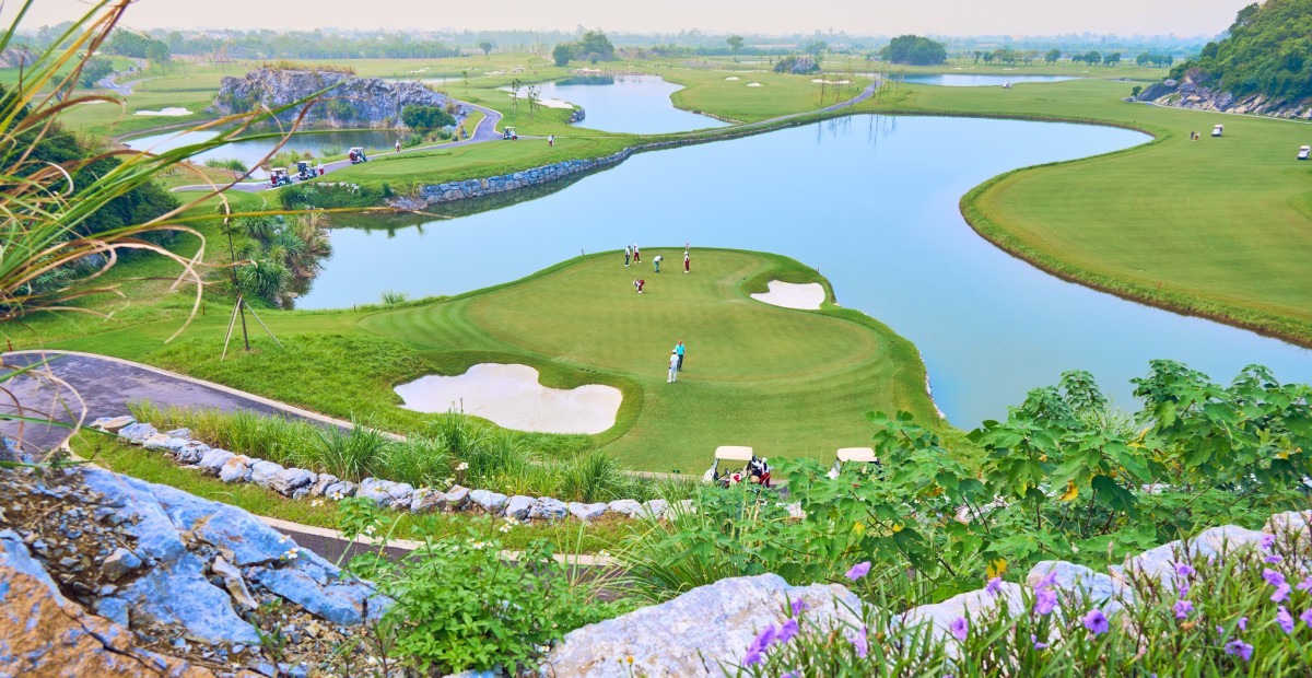 Legend Valley Country Club hoàn thiện 36 hố gôn tiêu chuẩn quốc tế
