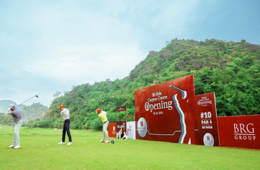 Legend Valley Country Club hoàn thiện 36 hố gôn tiêu chuẩn quốc tế