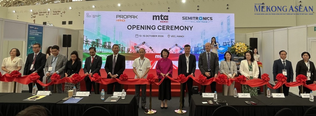 Ba triển lãm công nghiệp quốc tế tổ chức đồng thời tại Hà Nội