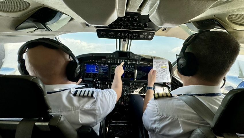 Hoàn thành các chuyến bay kiểm tra tại sân bay Long Thành