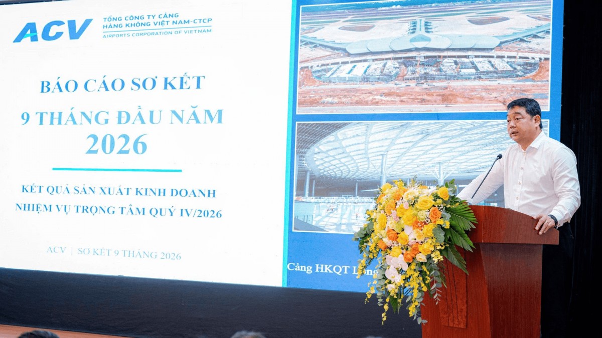 ACV cập nhật kết quả kinh doanh 9 tháng đầu năm 2026