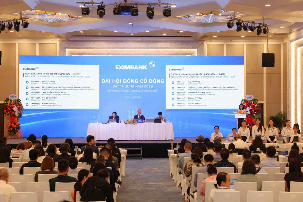 Eximbank điều chỉnh room ngoại, bổ sung nhân sự HĐQT