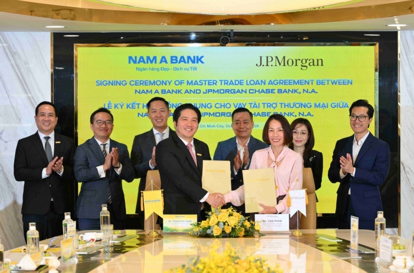 Nam A Bank hợp tác JPMorgan Chase: Nâng năng lực thanh toán quốc tế và tài trợ xuất nhập khẩu