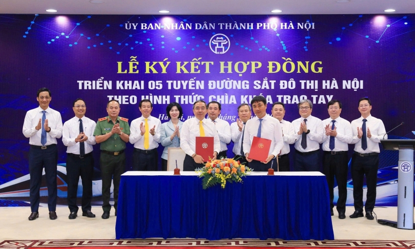 Vinhomes – SGC bắt tay làm 5 tuyến metro Hà Nội, vốn đầu tư gần 900.000 tỷ đồng