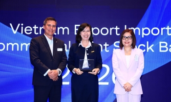 Eximbank nhận giải chất lượng thanh toán quốc tế từ Citibank