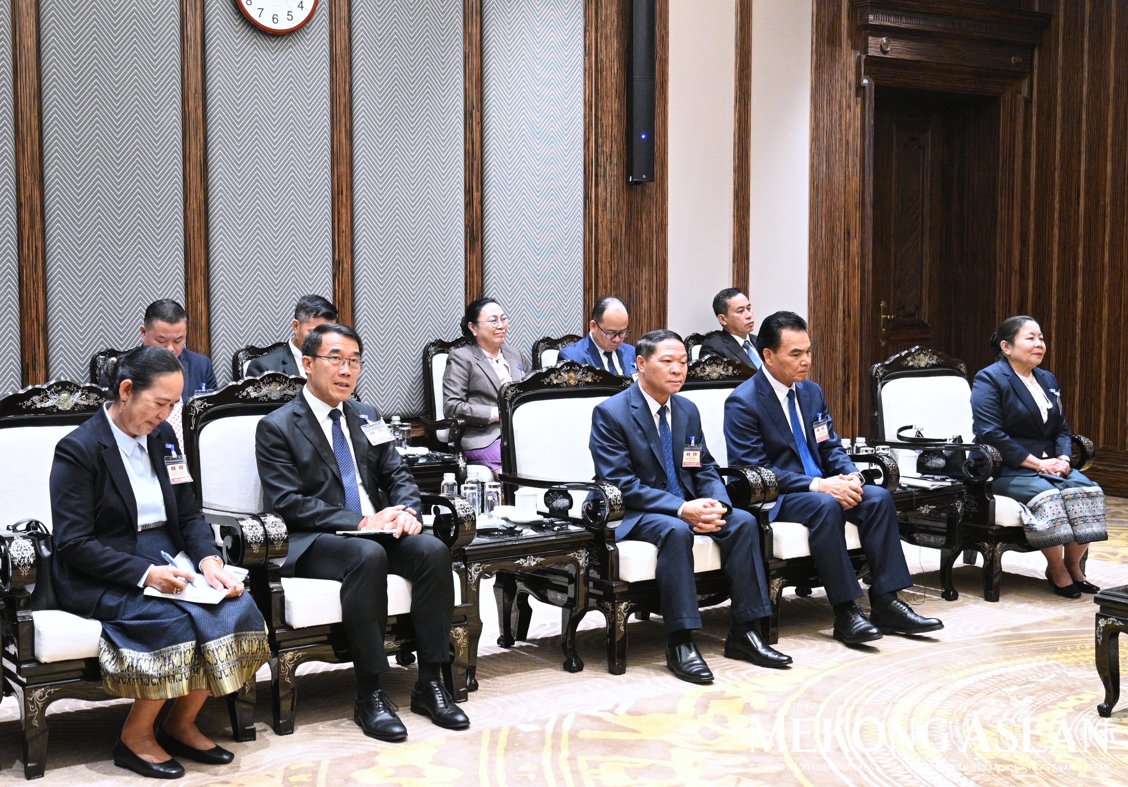 'Quan hệ Việt Nam - Lào là tài sản chung vô giá của hai dân tộc'