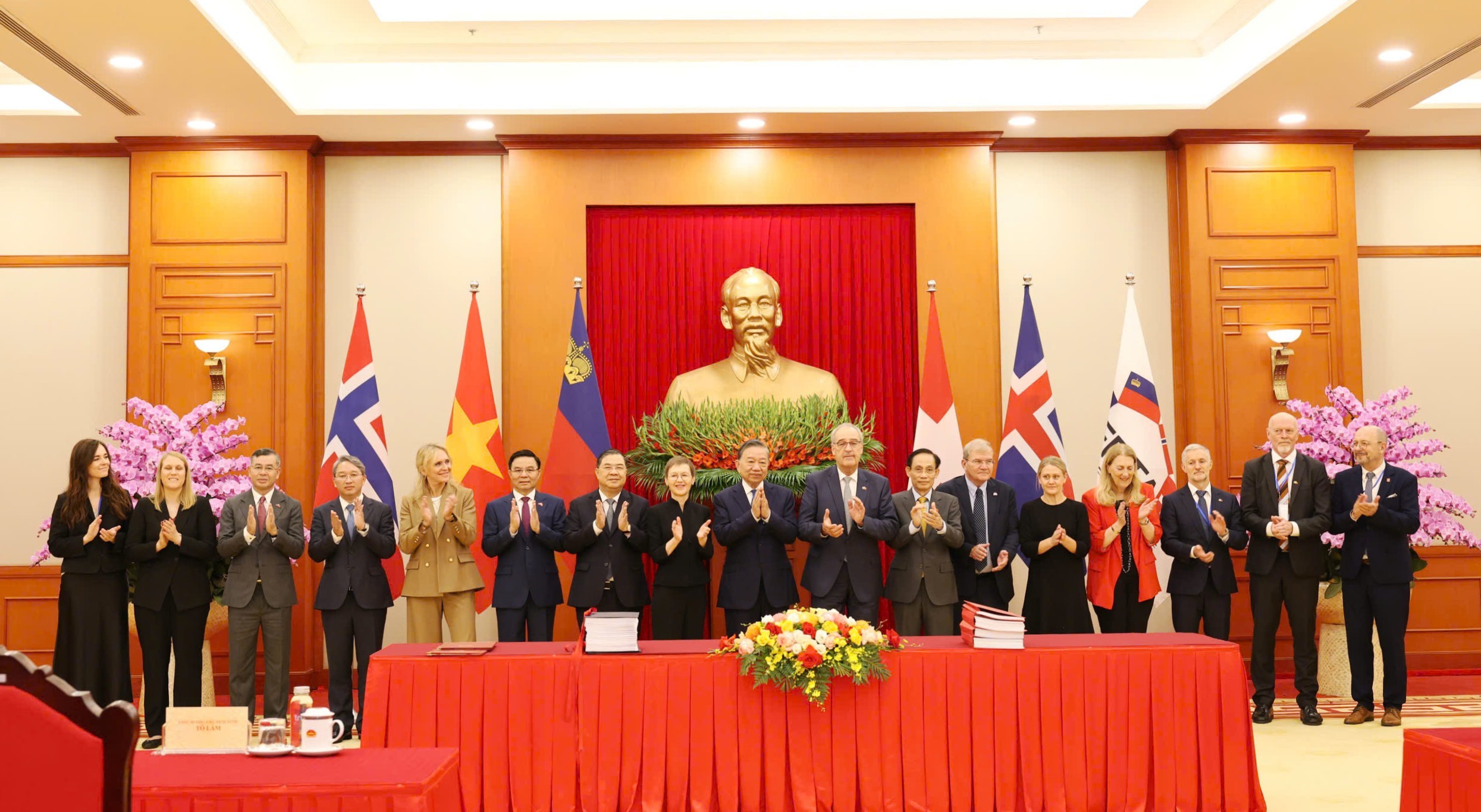Chính thức ký kết Hiệp định Thương mại tự do Việt Nam - EFTA