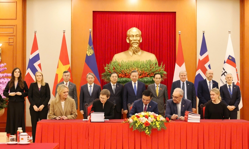 Chính thức ký kết Hiệp định Thương mại tự do Việt Nam - EFTA