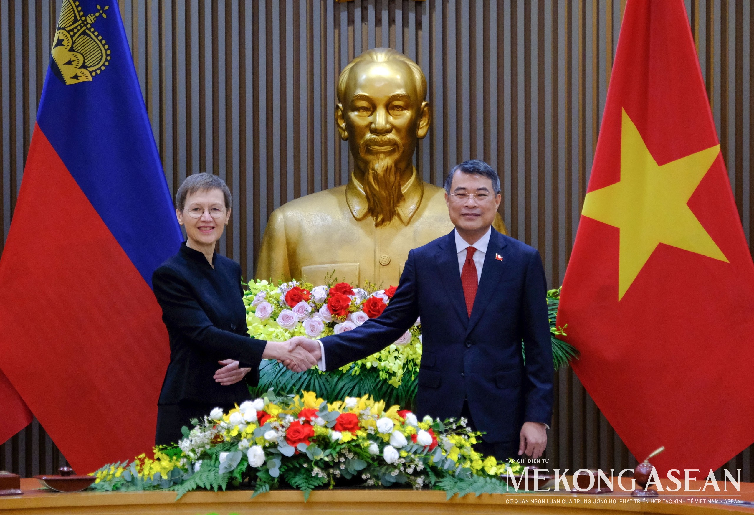 Lễ đón Thủ tướng Liechtenstein lần đầu tiên thăm Việt Nam