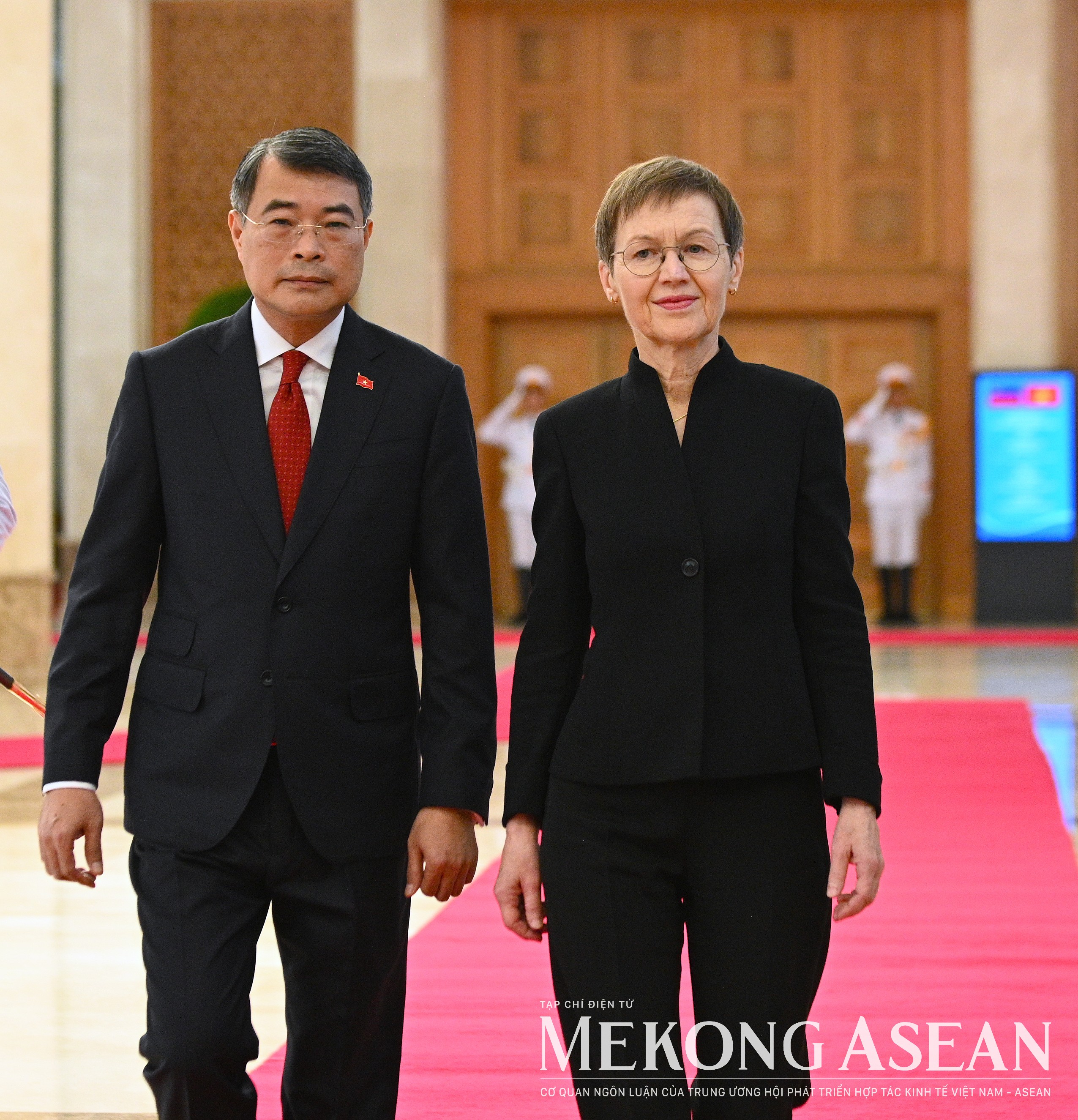 Lễ đón Thủ tướng Liechtenstein lần đầu tiên thăm Việt Nam