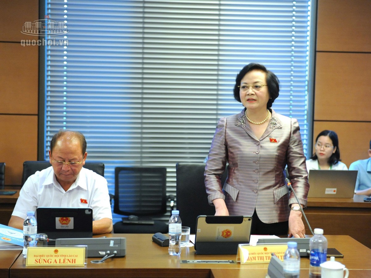 Phó Thủ tướng Phạm Thị Thanh Trà. Ảnh: Media Quốc hội.