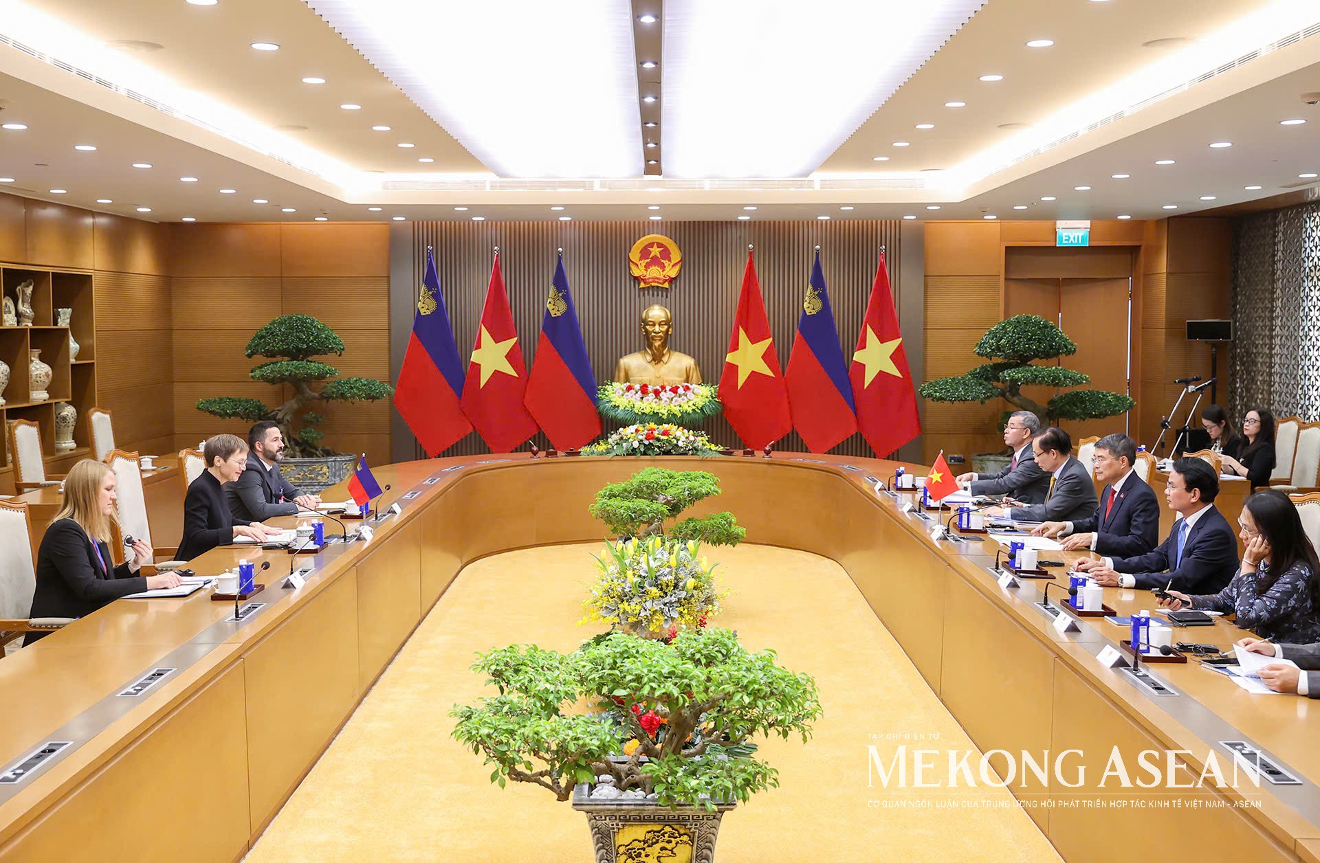 Việt Nam - Liechtenstein thúc đẩy khai thác hiệu quả cơ hội từ các hiệp định mới