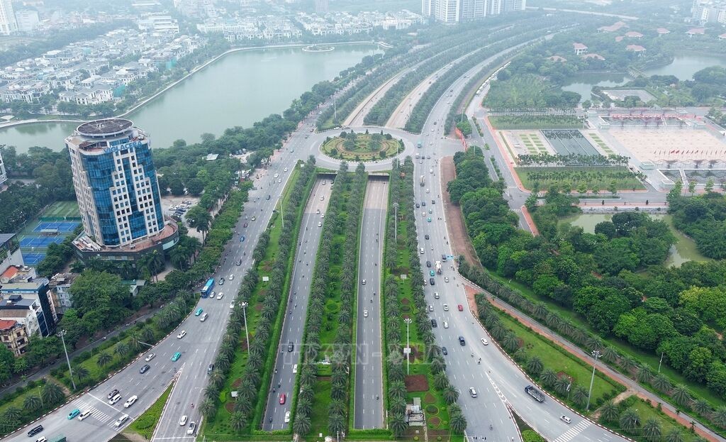 Giao thông trên Đại lộ Thăng Long điều chỉnh do sửa chữa nhiều cây cầu